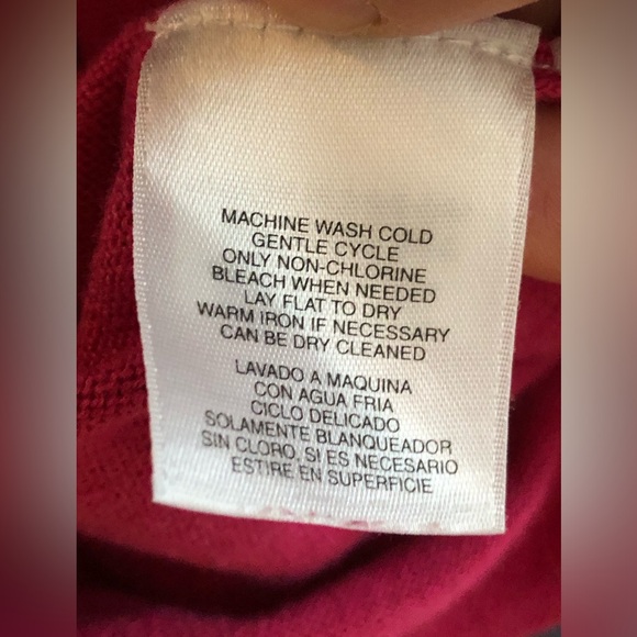 Jones New York  Vintage Pink Turtleneck Sweater - Picture 3 of 5